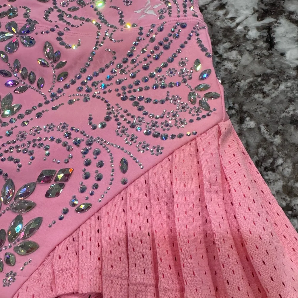Rebel Athletics Crystal Couture YM. Pink - Picture 4 of 16